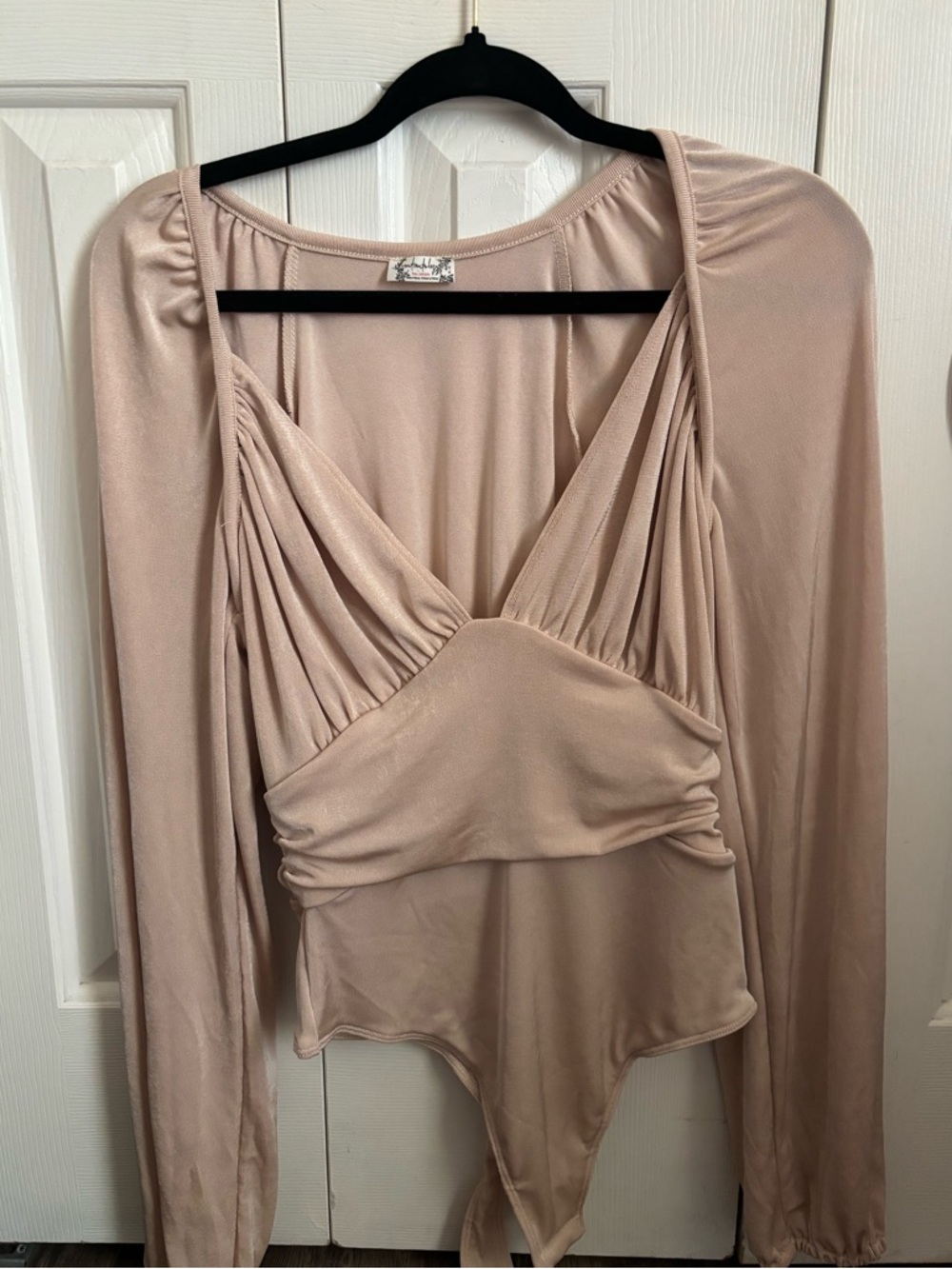 Free People Long Sleeve Bodysuit